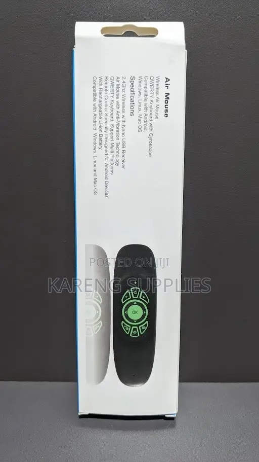 Air Mouse With Backlit RGB