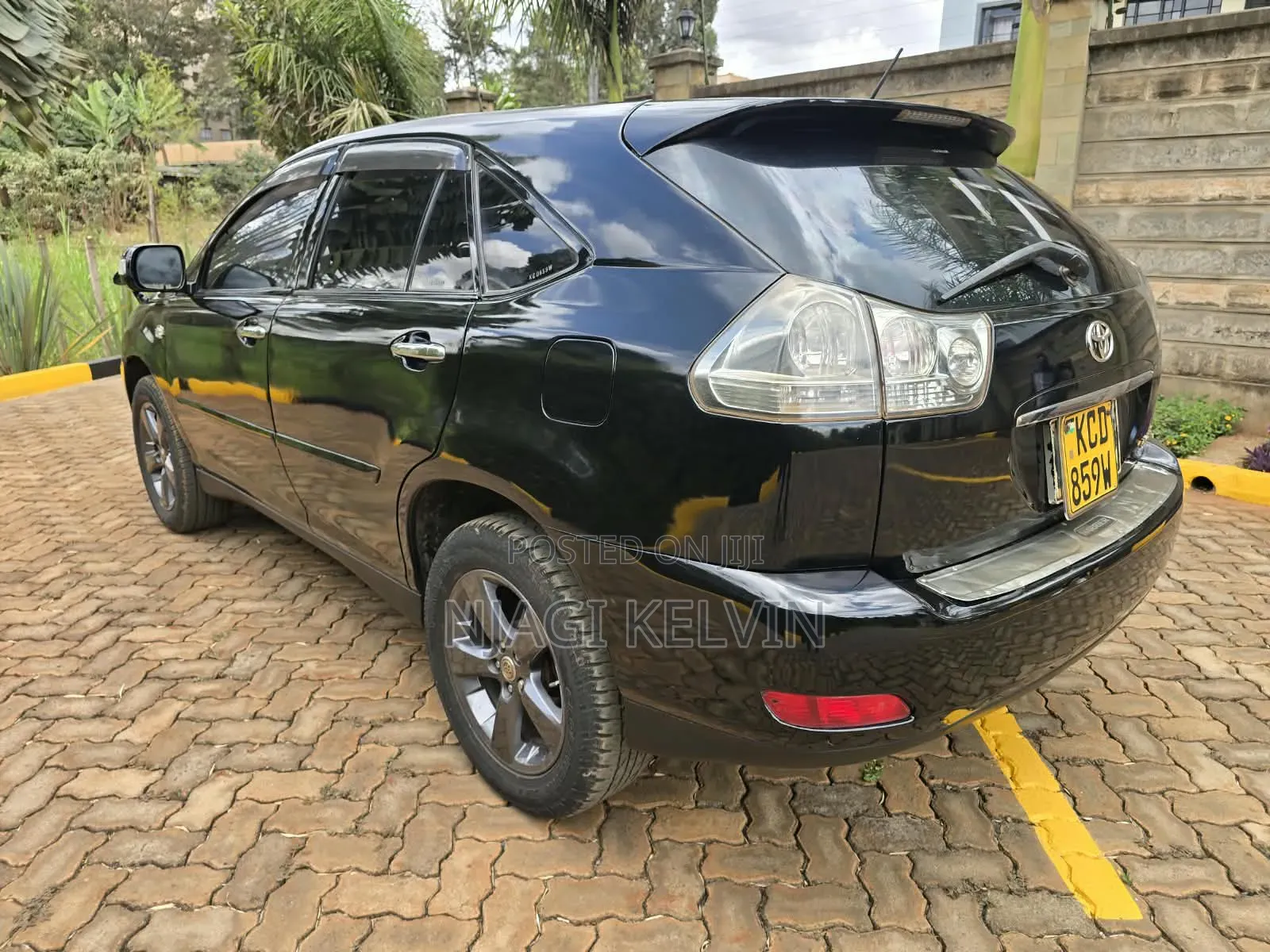 Toyota Harrier 2.4 4WD 2008 Black