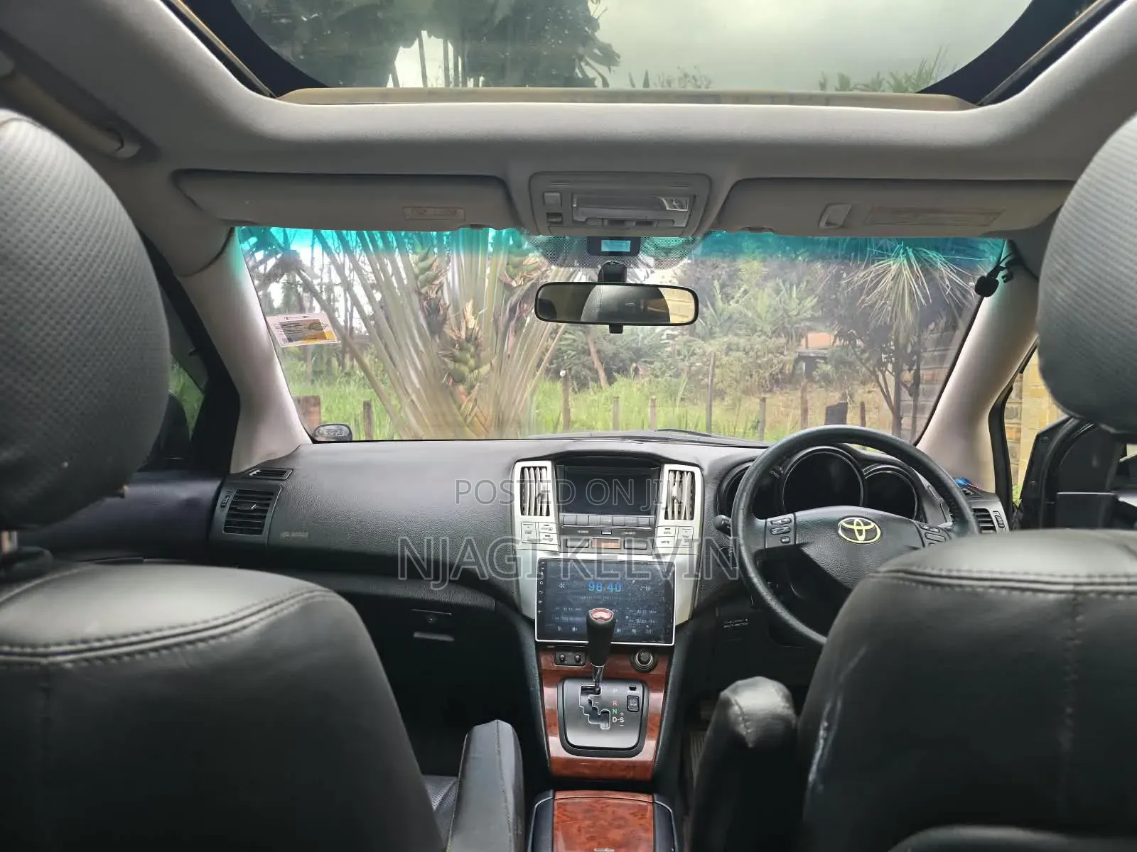 Toyota Harrier 2.4 4WD 2008 Black