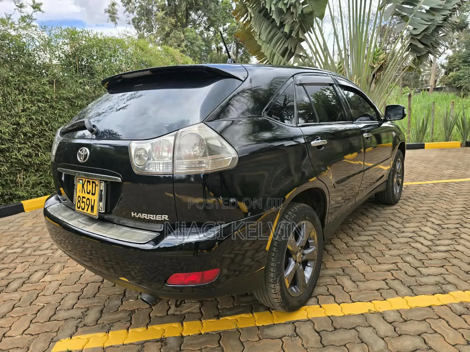 Toyota Harrier 2.4 4WD 2008 Black