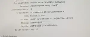 Laptop HP ProBook 440 16GB Intel Core i5 SSD 512GB