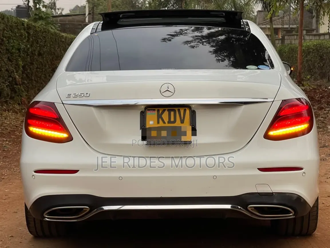 Mercedes-Benz E250 2018 White