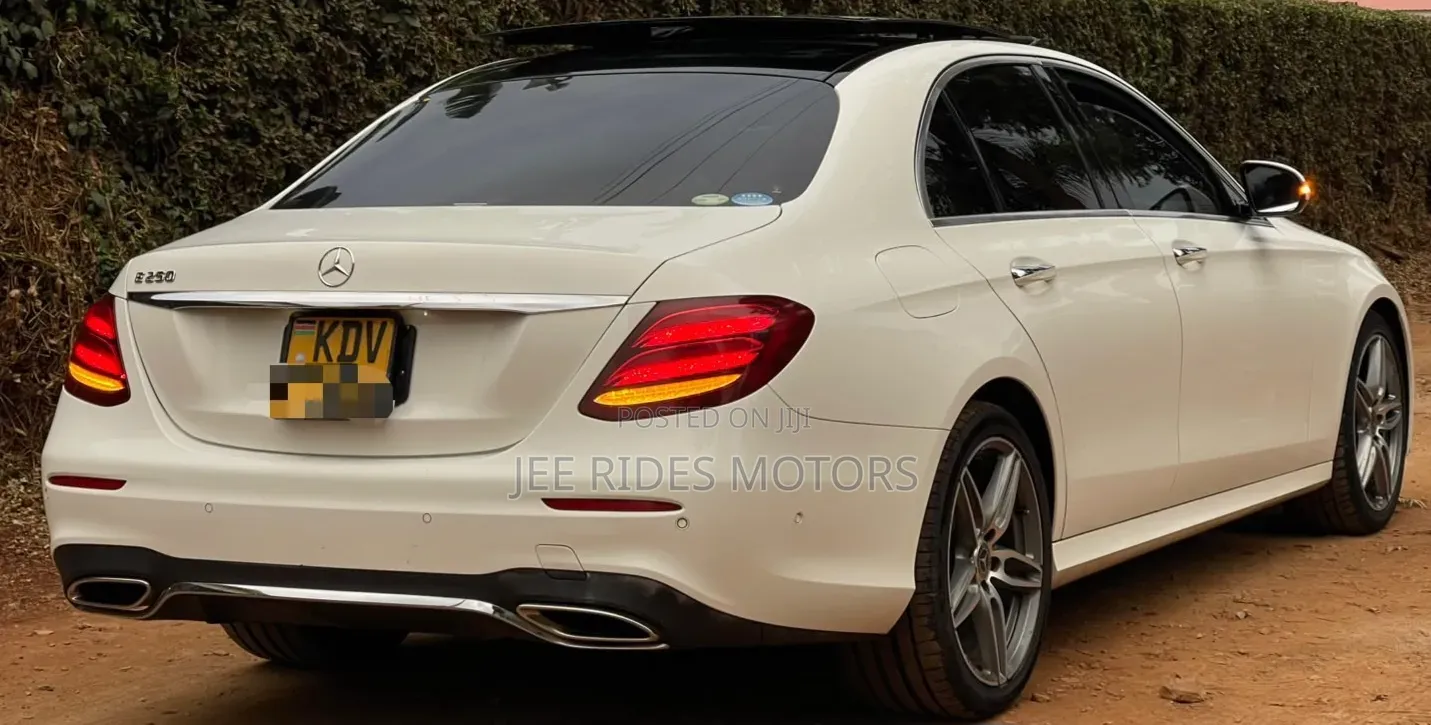 Mercedes-Benz E250 2018 White
