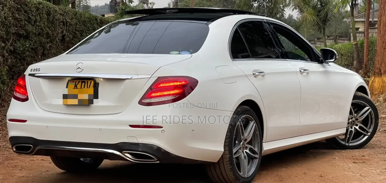 Mercedes-Benz E250 2018 White