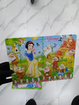 Wooden Cartoon Themed Puzzles