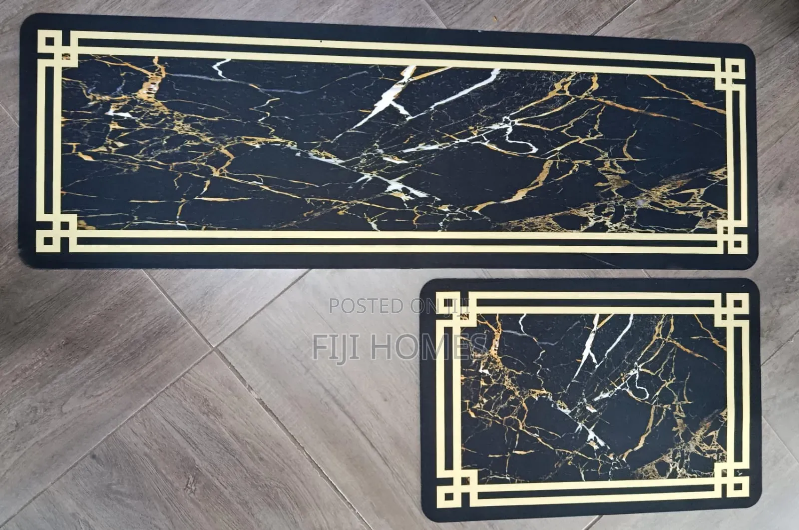 2pc Kitchen Mat Set | PRICE DROP | 120x45cm + 75x45cm