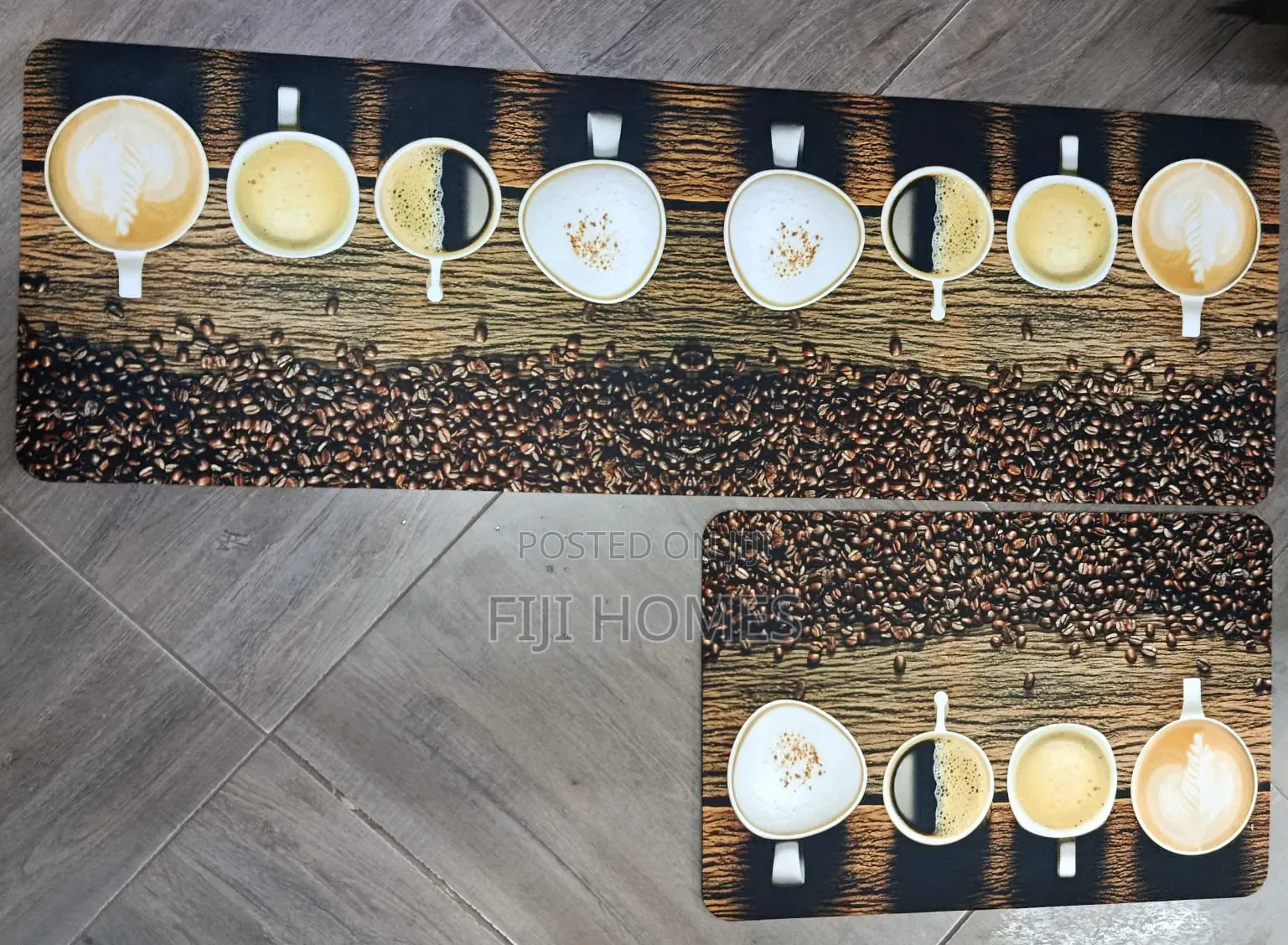 2pc Kitchen Mat Set | PRICE DROP | 120x45cm + 75x45cm