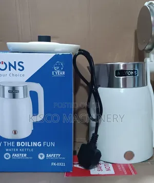 2l Cordless Aliyons White Kettle