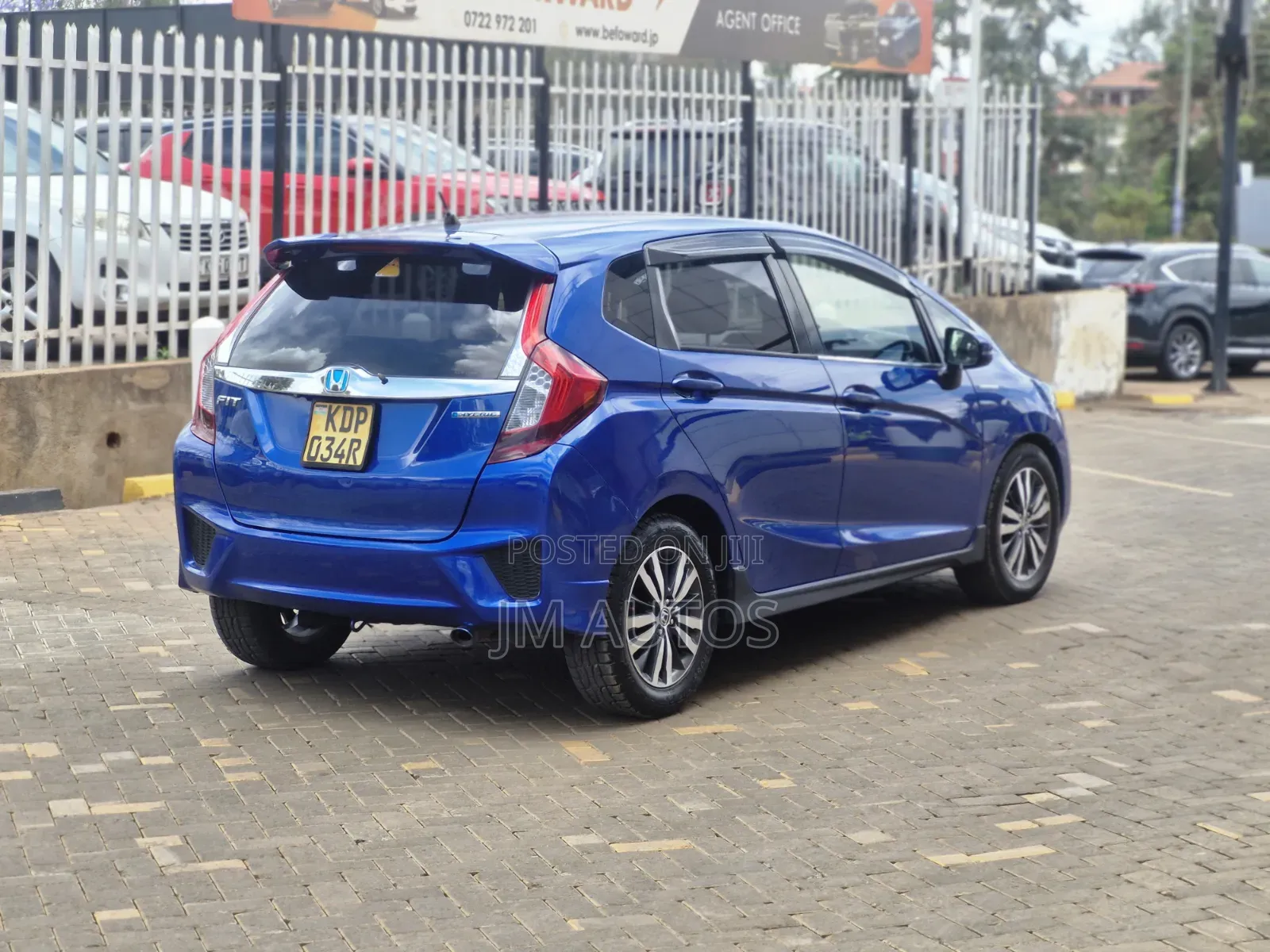 Honda Fit 2017 Blue