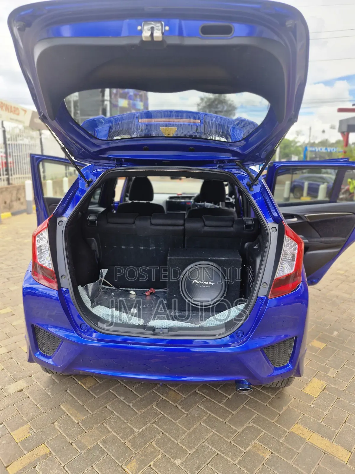 Honda Fit 2017 Blue