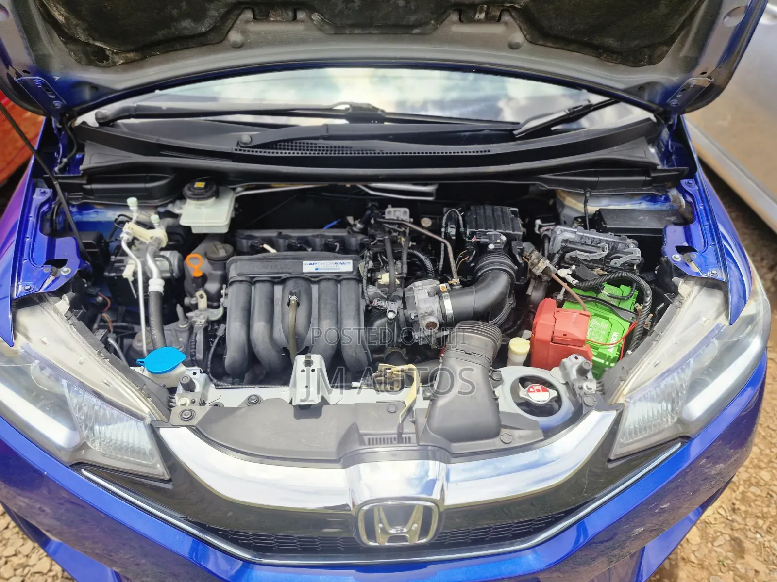Honda Fit 2017 Blue