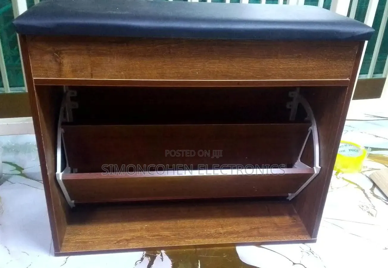 Entry Way Bucket Flip Shoe Rack Bench