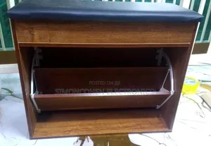 Entry Way Bucket Flip Shoe Rack Bench