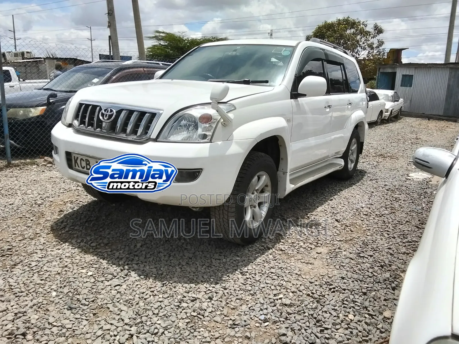 Toyota Land Cruiser Prado 2008 White