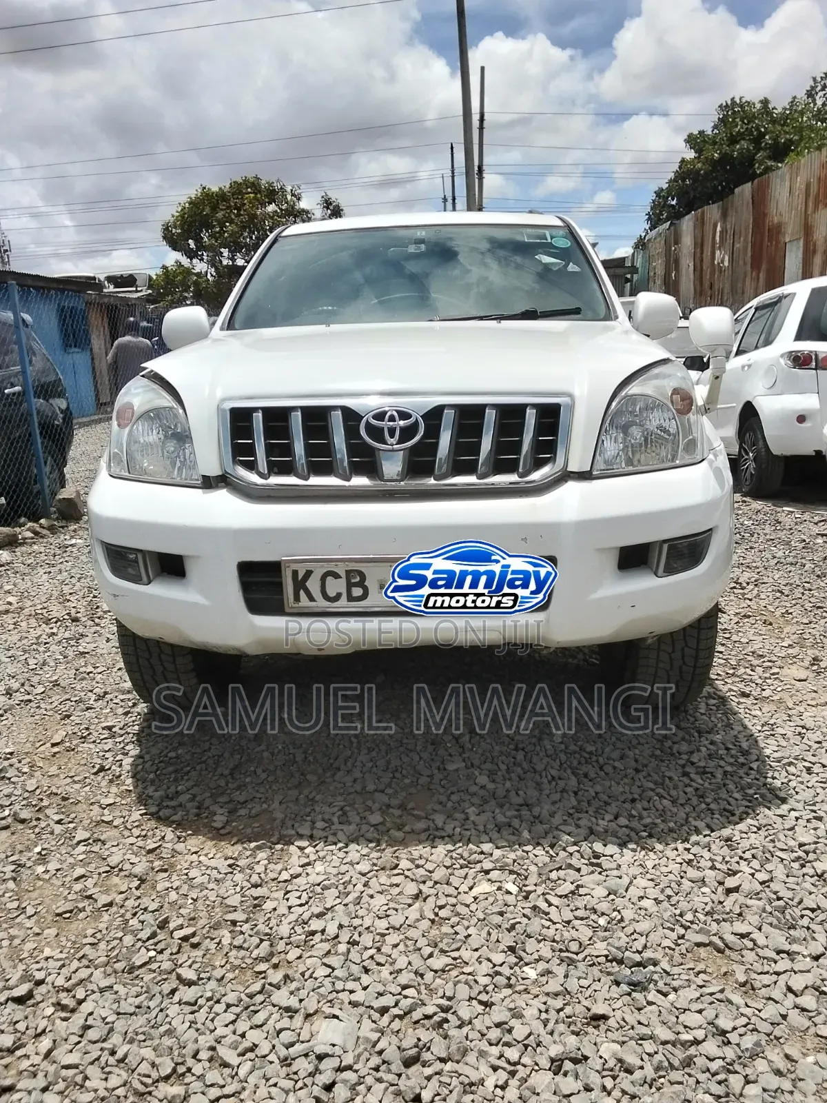 Toyota Land Cruiser Prado 2008 White