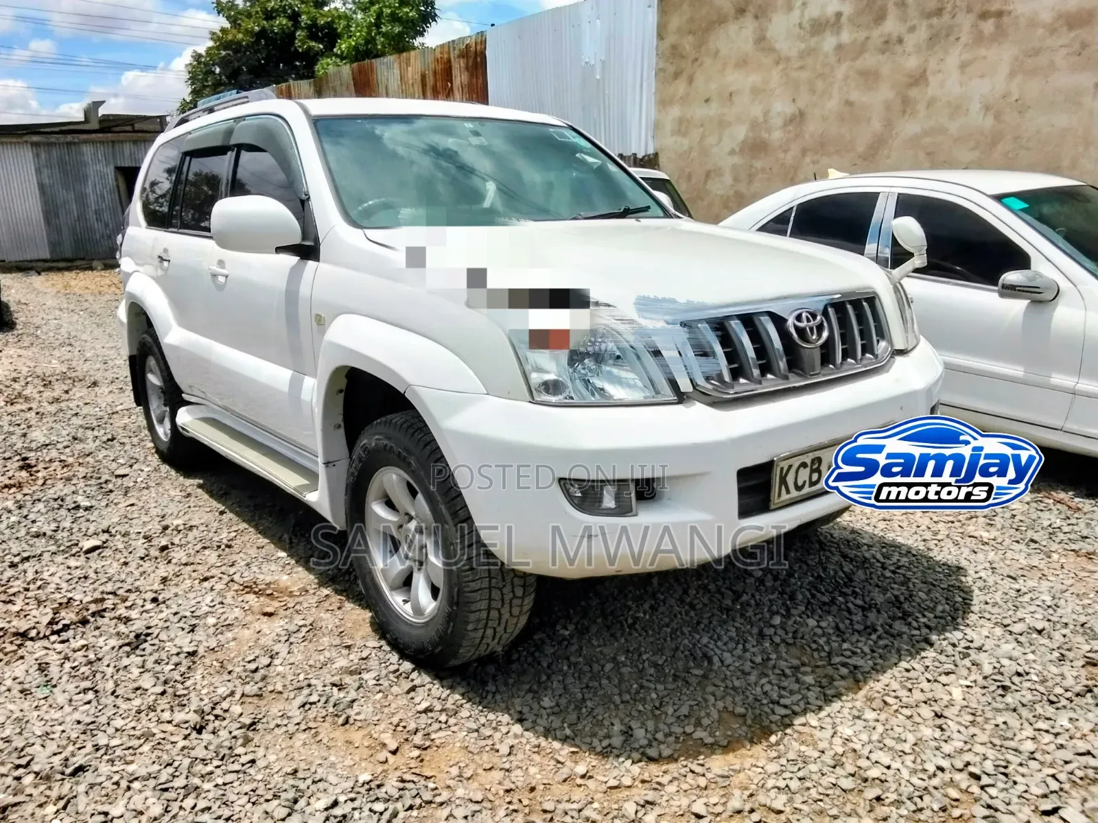 Toyota Land Cruiser Prado 2008 White