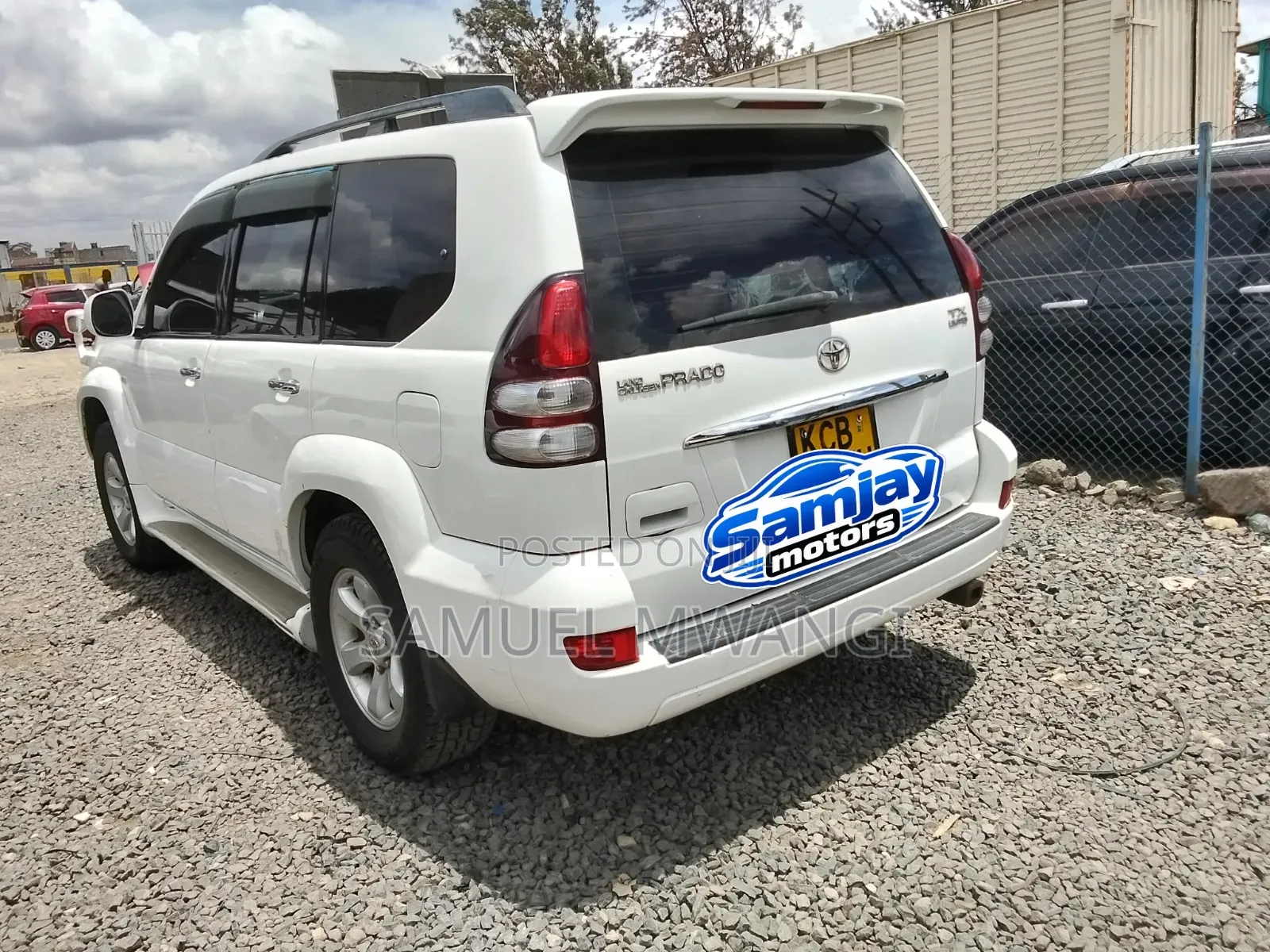 Toyota Land Cruiser Prado 2008 White