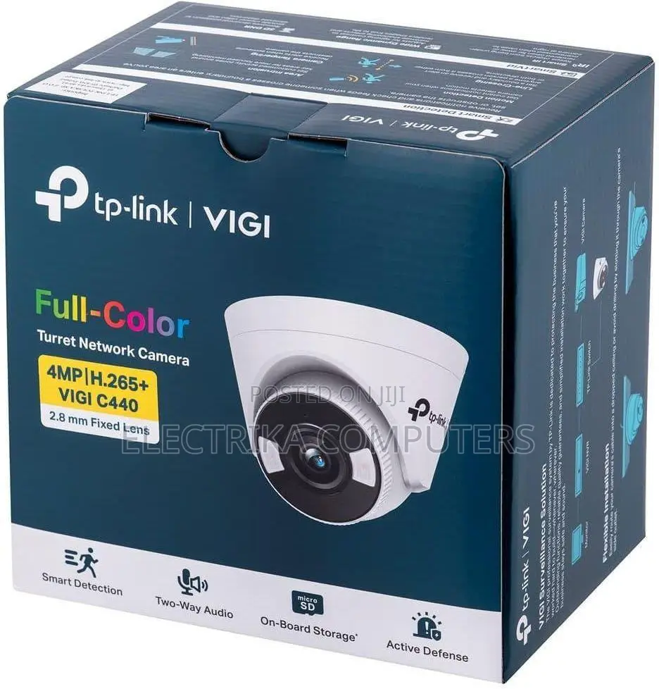 TP-Link VIGI C440 4MP Full-Color Turret Network Camera (2.8mm)