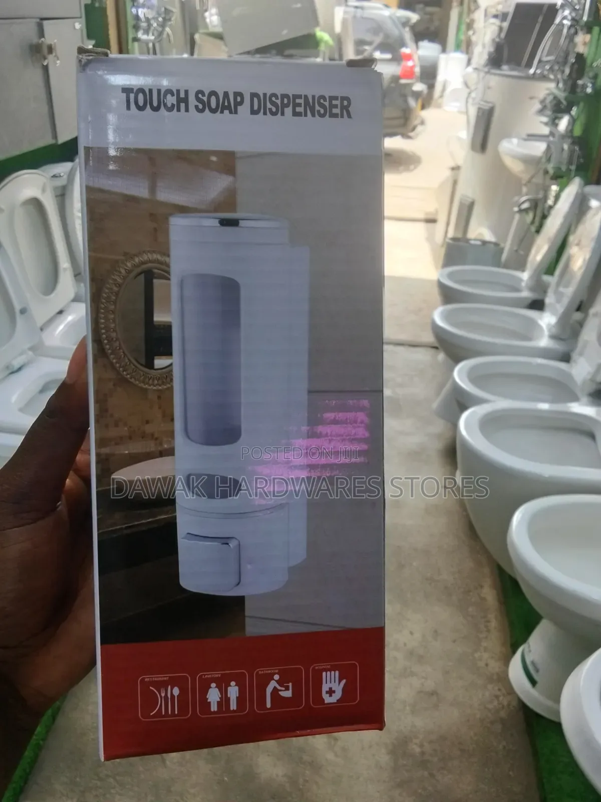 Touch Soap Dispensers