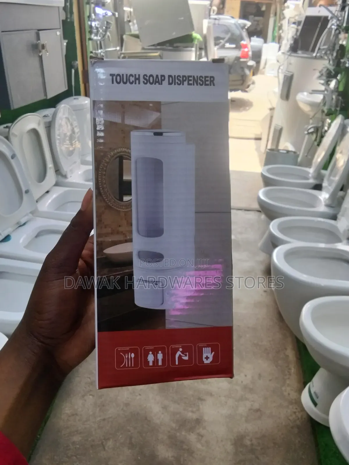 Touch Soap Dispensers