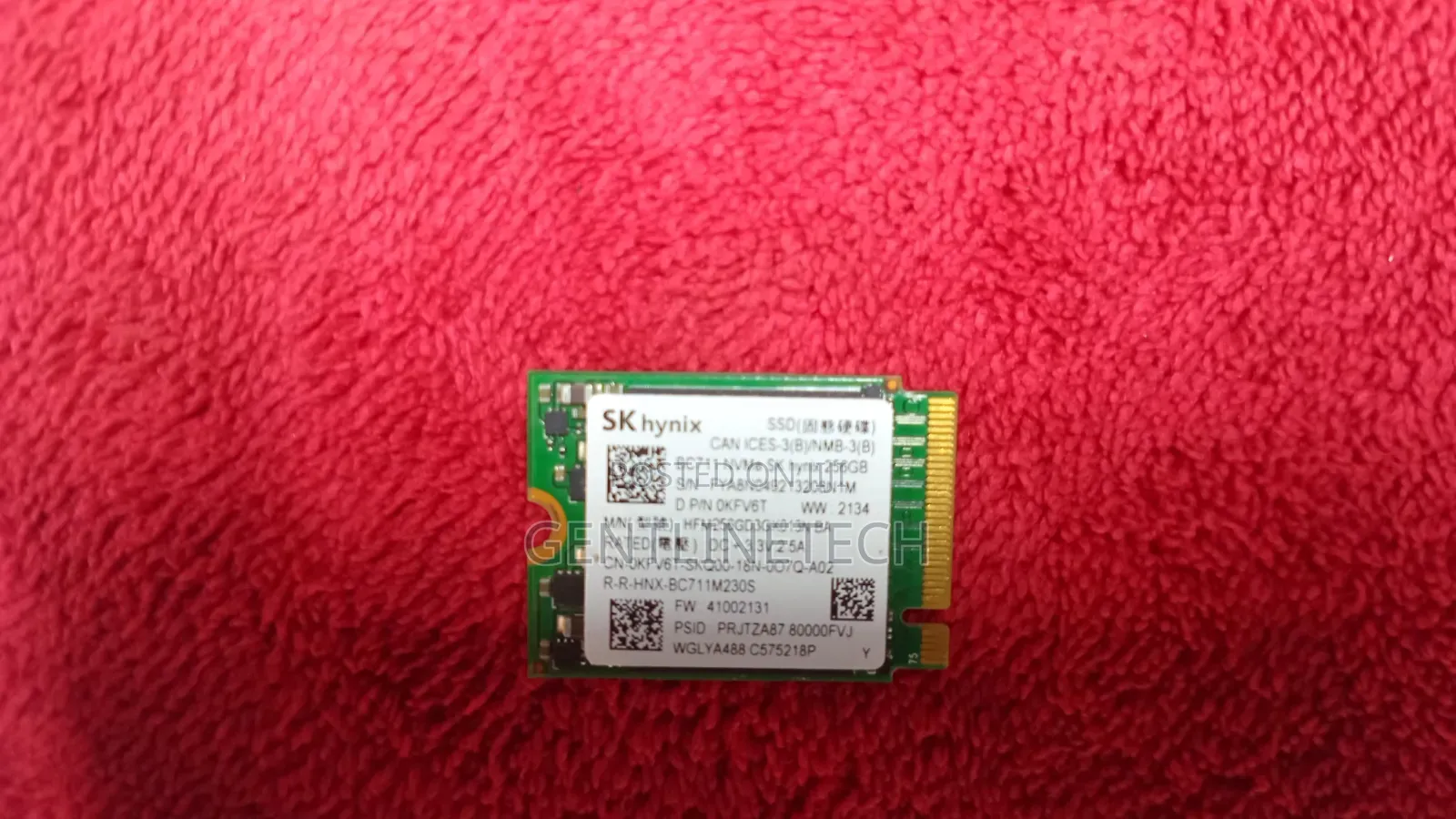 High-Speed SSD 256gb