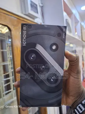New Nothing Phone 3a 256 GB Black