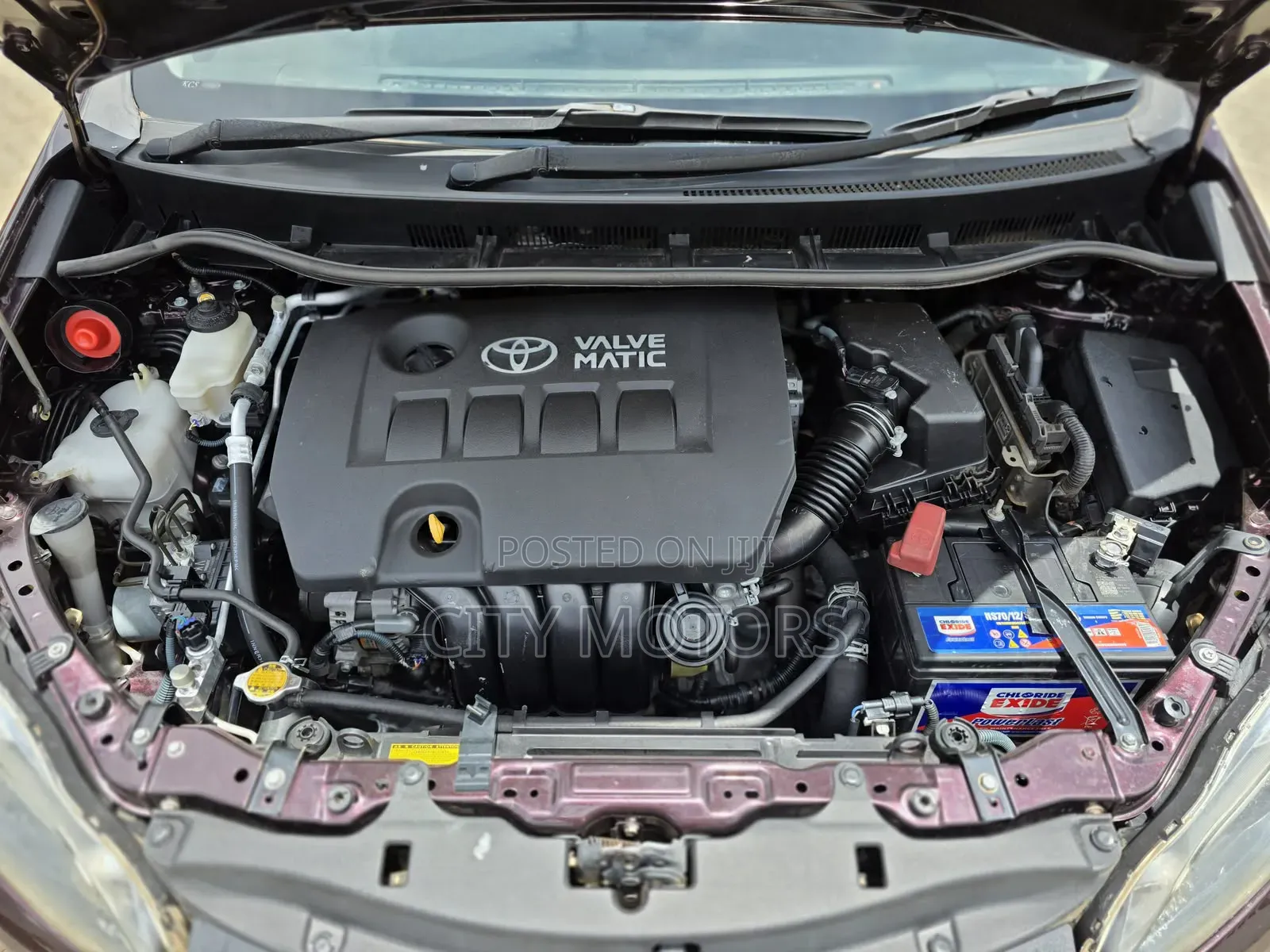 Toyota Wish 2012 Burgundy