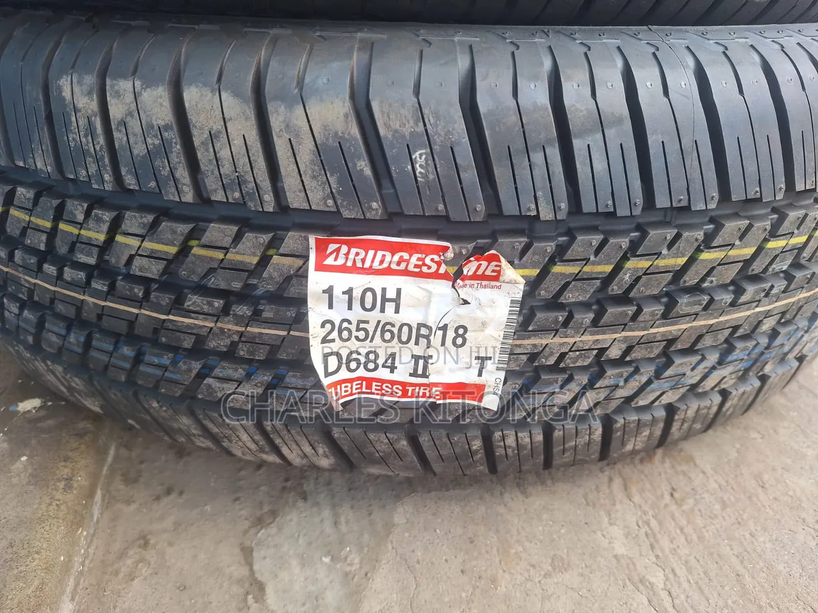 Bridgestone 265/60r18