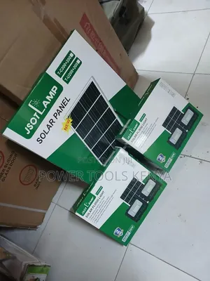 JSOT Double Solar Flood Light 200W + 200W With Solar Panel