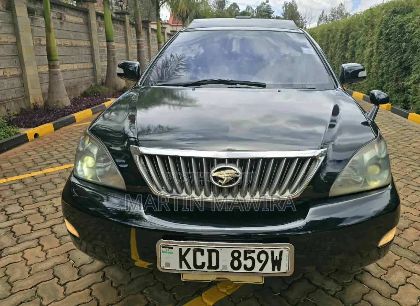 Toyota Harrier 2008 Black