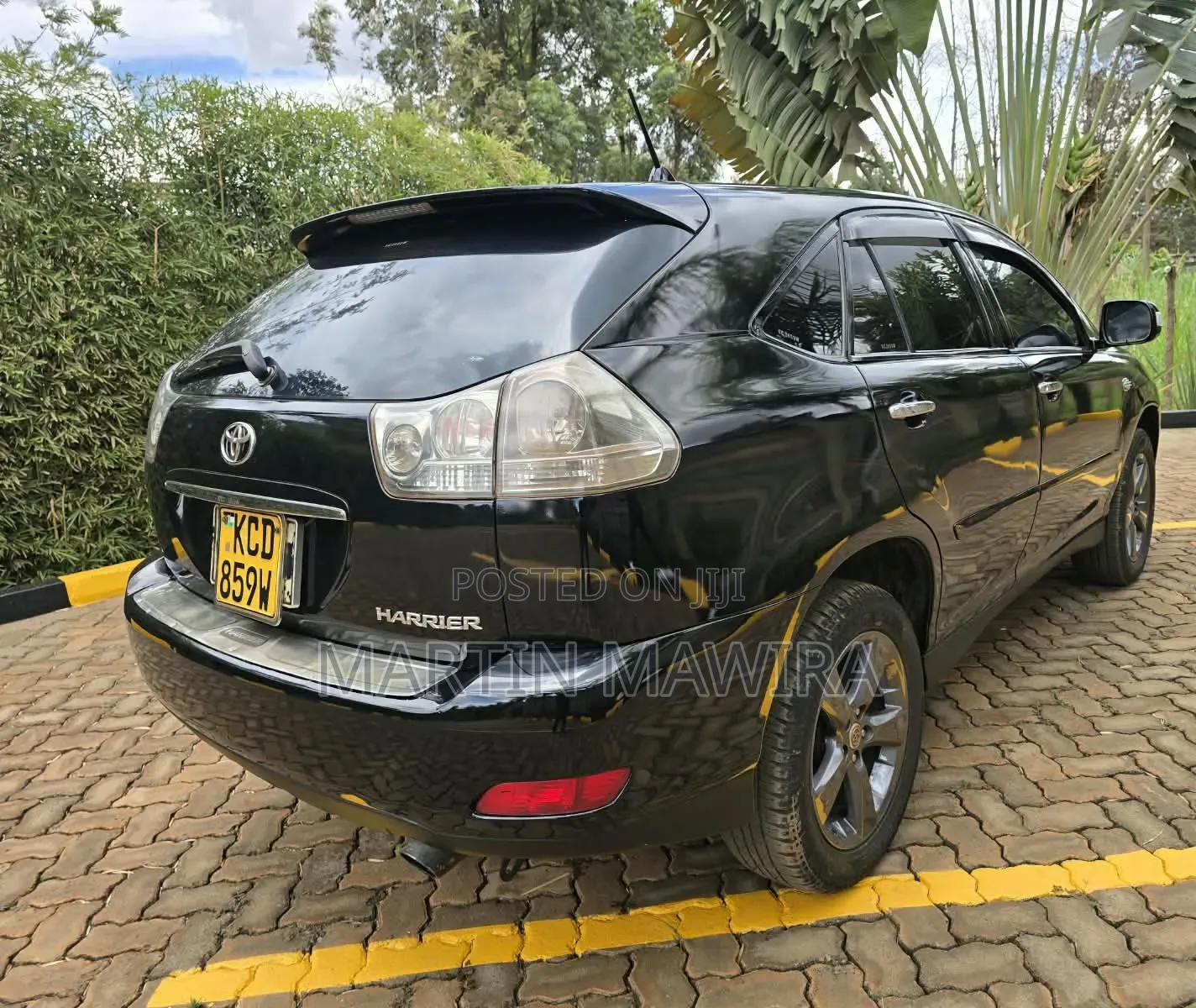 Toyota Harrier 2008 Black
