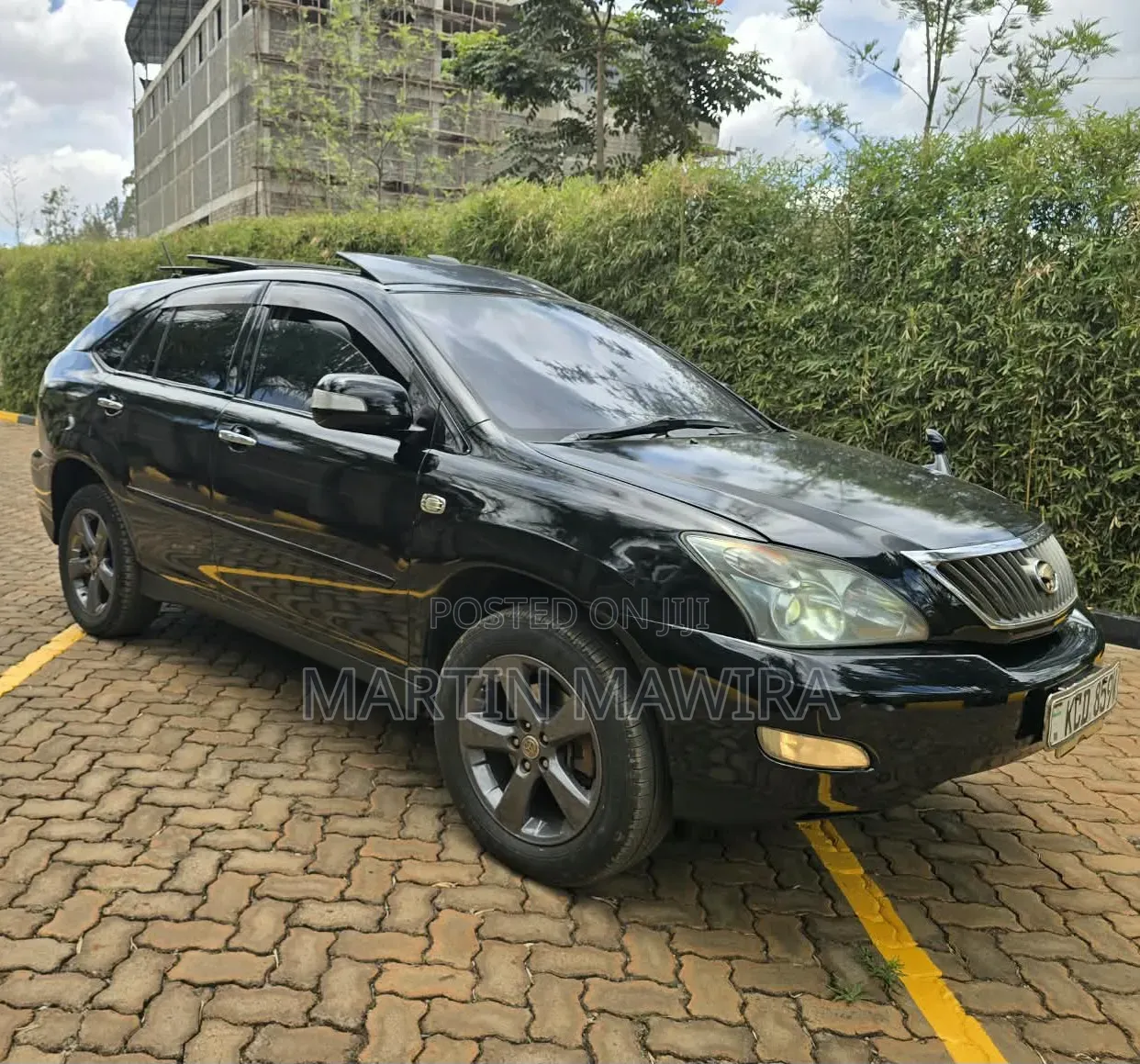 Toyota Harrier 2008 Black