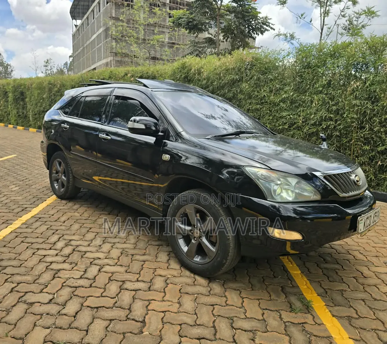 Toyota Harrier 2008 Black