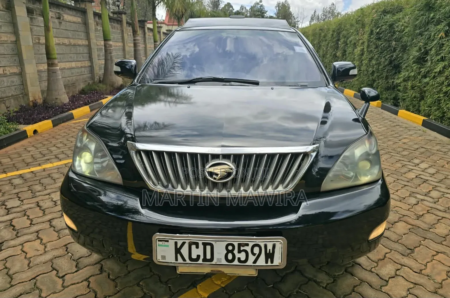 Toyota Harrier 2008 Black
