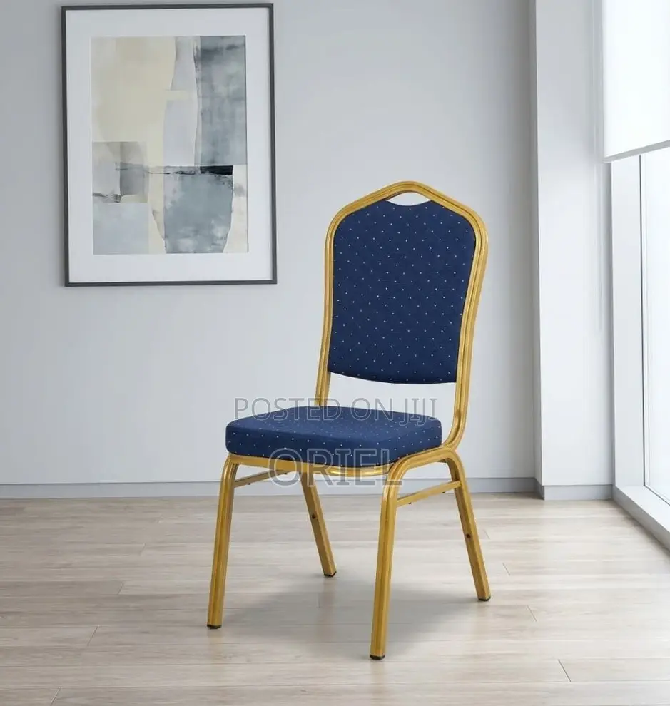 Office Fabric Chair : Blue Visitor Conference Chair