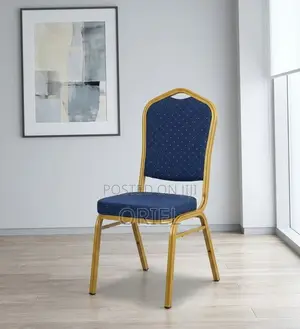 Office Fabric Chair : Blue Visitor Conference Chair