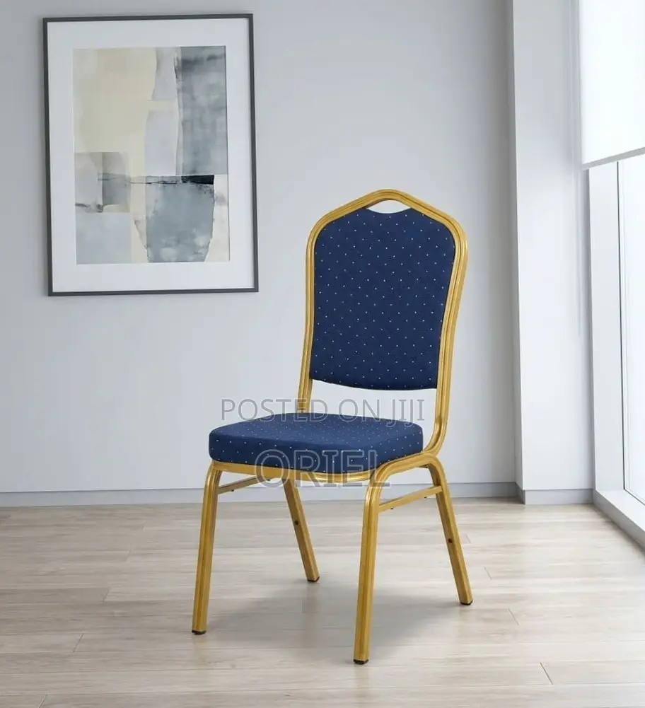 Office Fabric Chair : Blue Visitor Conference Chair