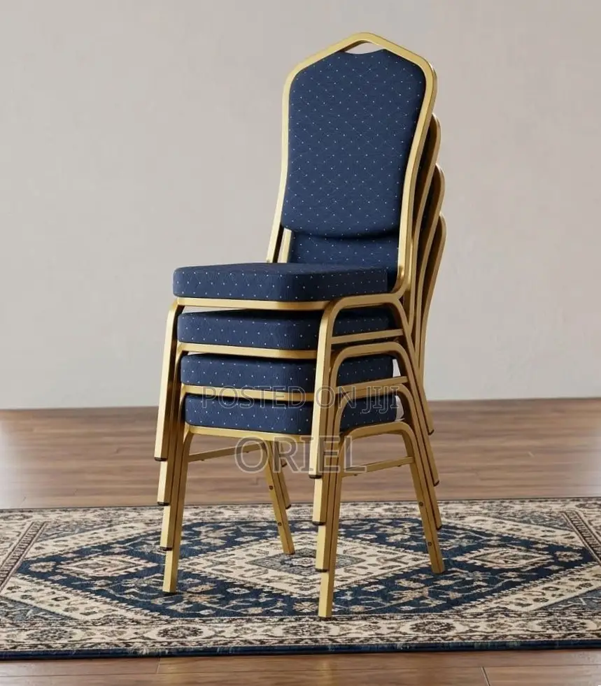 Office Fabric Chair : Blue Visitor Conference Chair