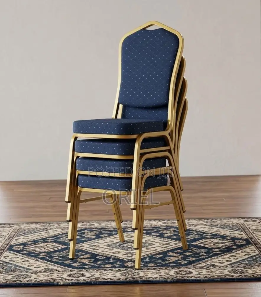 Office Fabric Chair : Blue Visitor Conference Chair