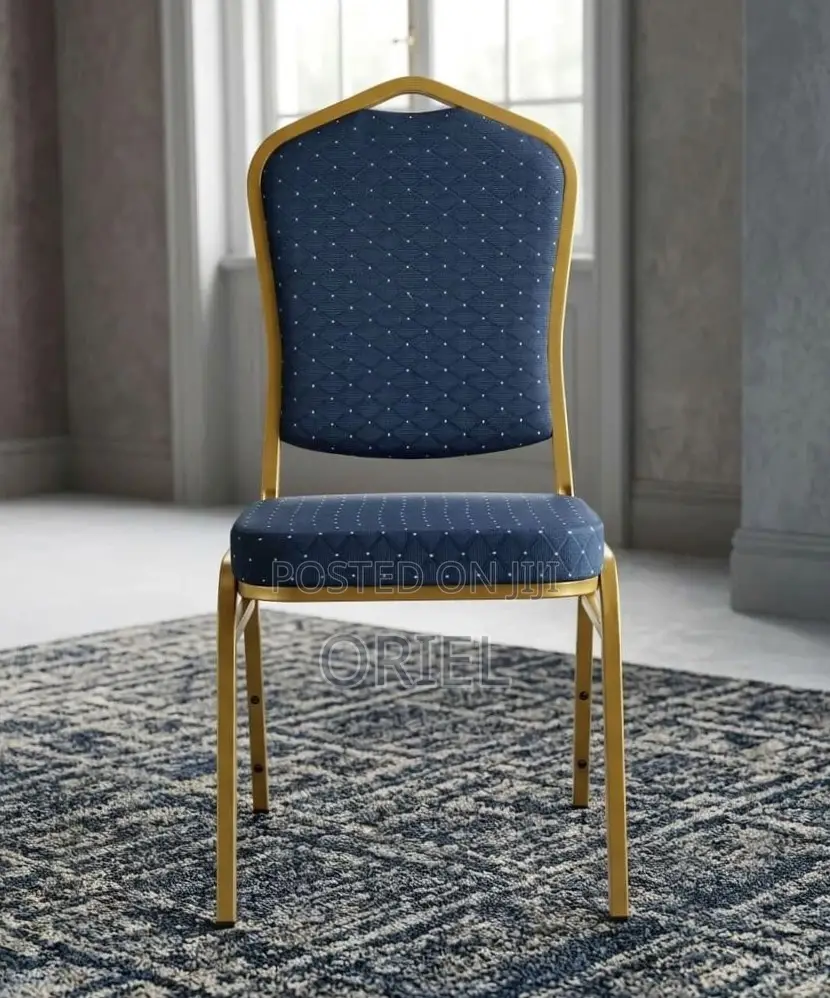 Office Fabric Chair : Blue Visitor Conference Chair