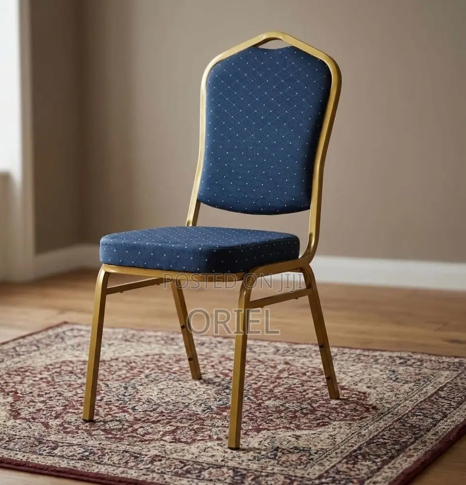Office Fabric Chair : Blue Visitor Conference Chair