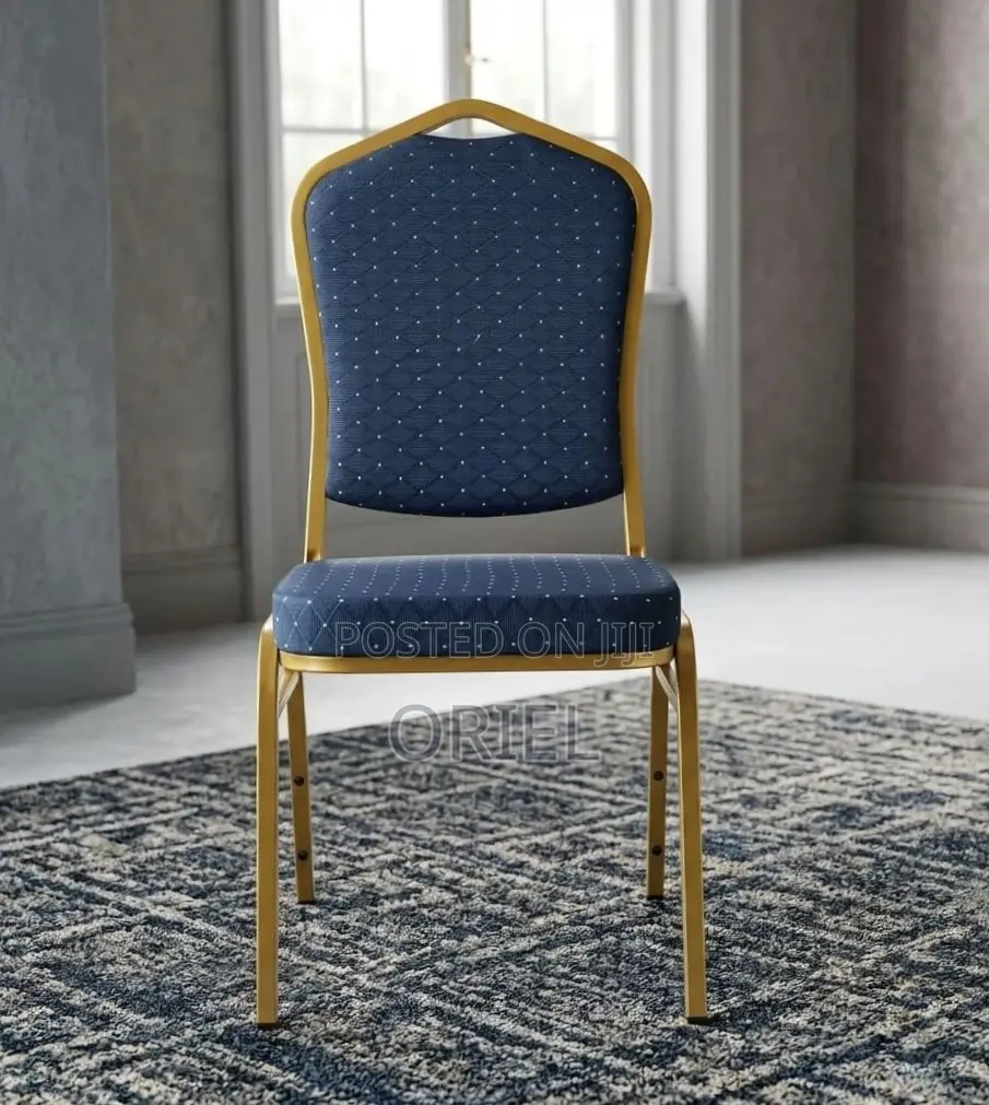 Office Fabric Chair : Blue Visitor Conference Chair