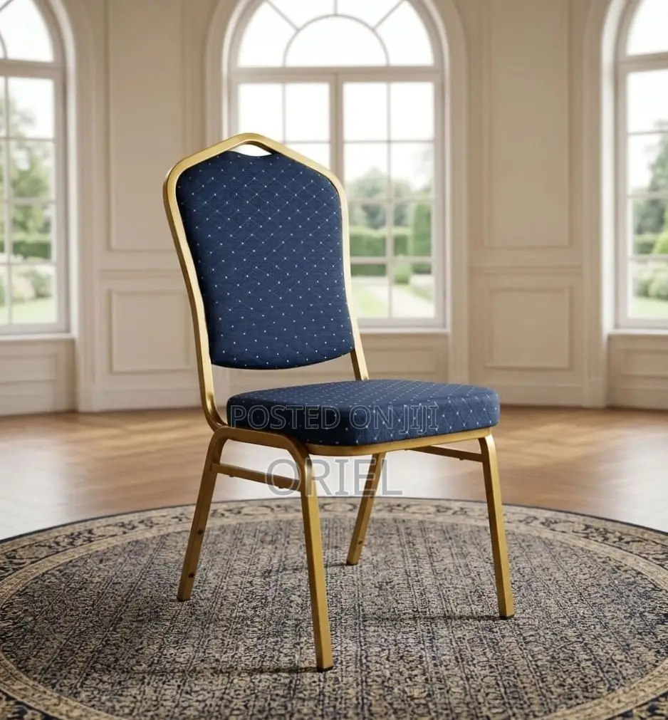 Office Fabric Chair : Blue Visitor Conference Chair