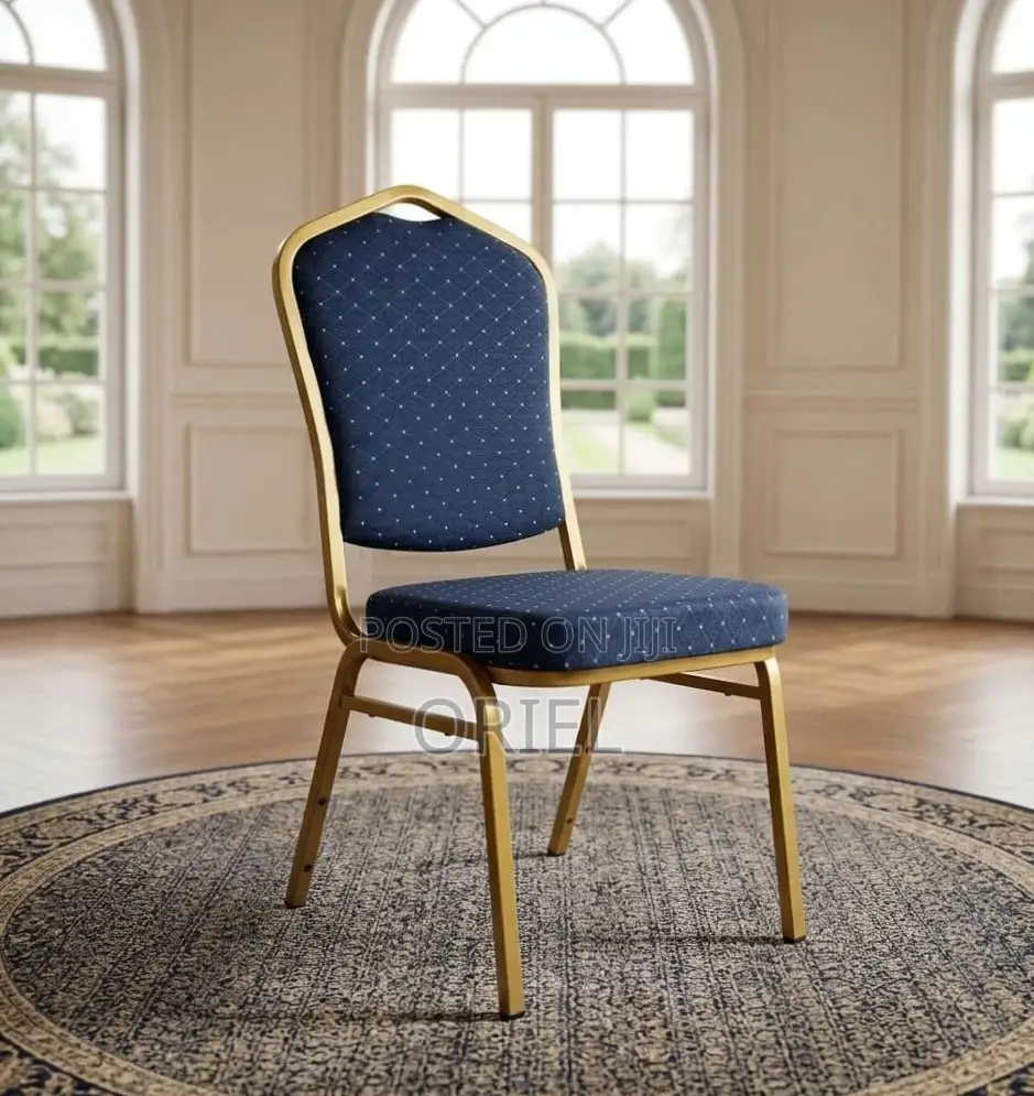 Office Fabric Chair : Blue Visitor Conference Chair
