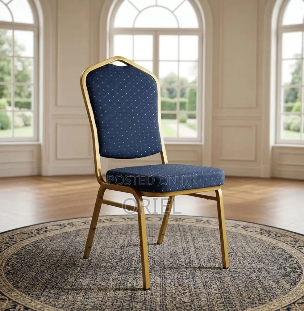 Office Fabric Chair : Blue Visitor Conference Chair