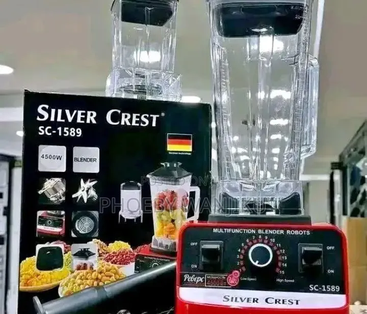 Electric Silver Crest Blender