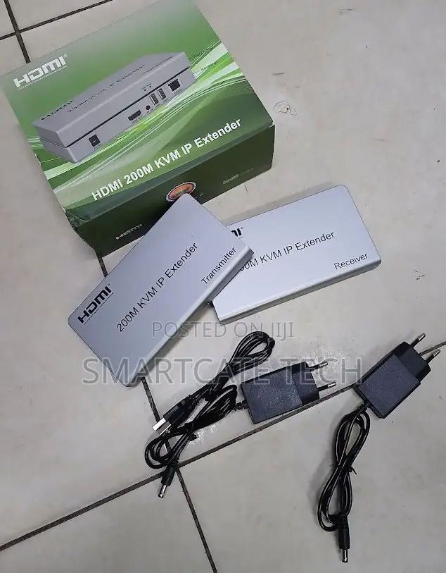 200M KVM Extender Over CAT6 Ethernet Cable With USB