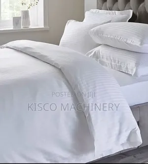6pc White Duvet Cover Set
