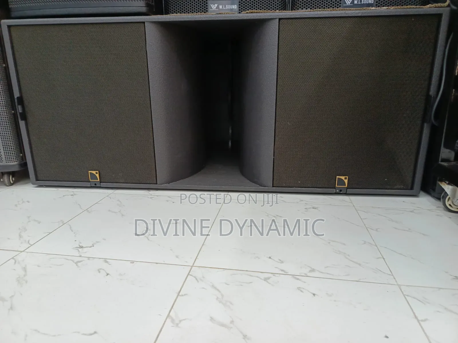 Line Array Bass Double Speaker