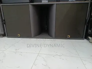 Line Array Bass Double Speaker